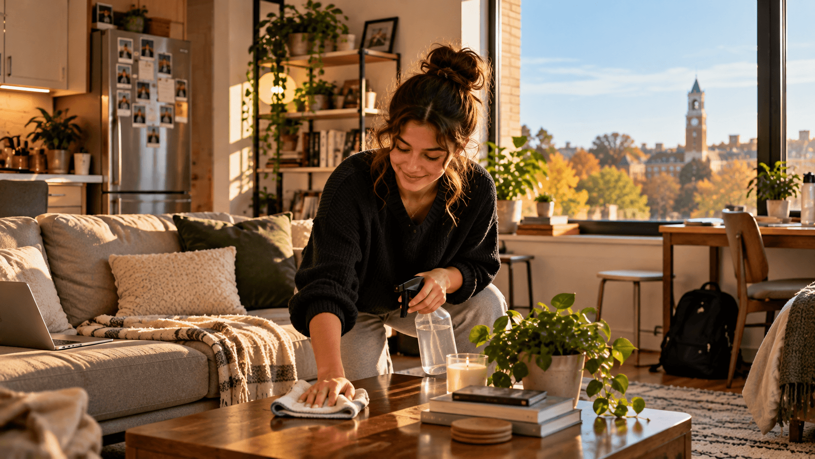 How to Keep Your Student Apartment Clean During a Busy Semester