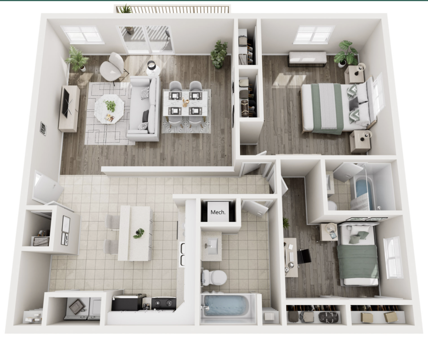 2026 Spring Sublease - First Month Free + $300 Sign on Bonus Floor Plan