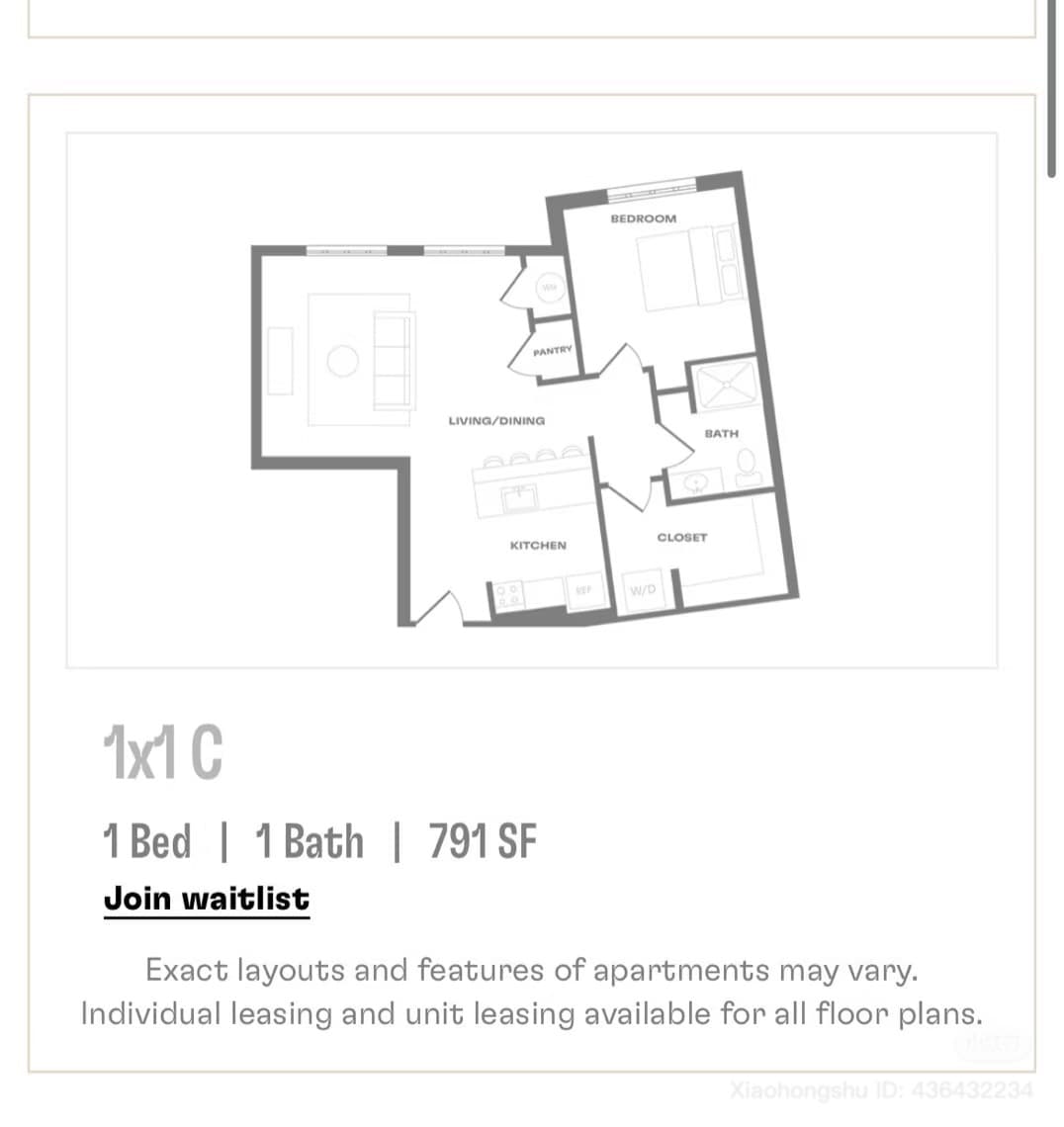 【$2250 –> $1600】✨ Spring 2026 Sublease at Provenance Apartments — 1B1B Fully Furnished, Move-In Ready! ✨ - 2